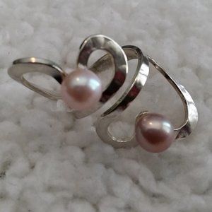 Double Love Pearl Ring